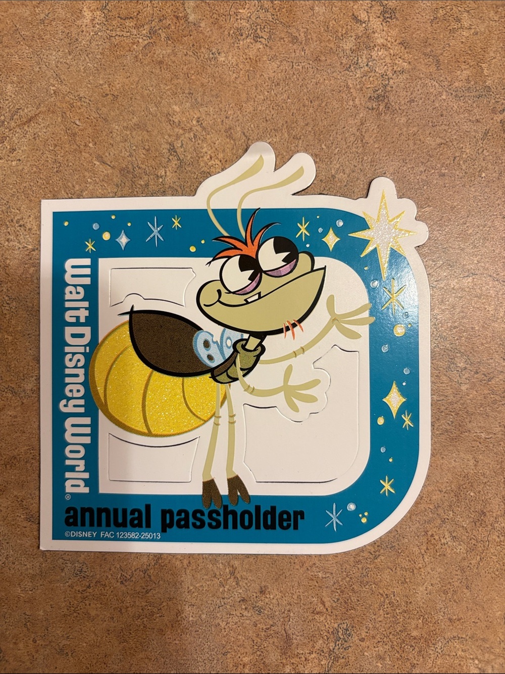 Disney Ray from Princess and The Frog Passholder Character magnet